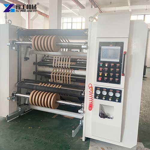 paper roll slitting machine