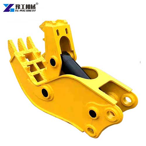 pulverizer attachment for excavator