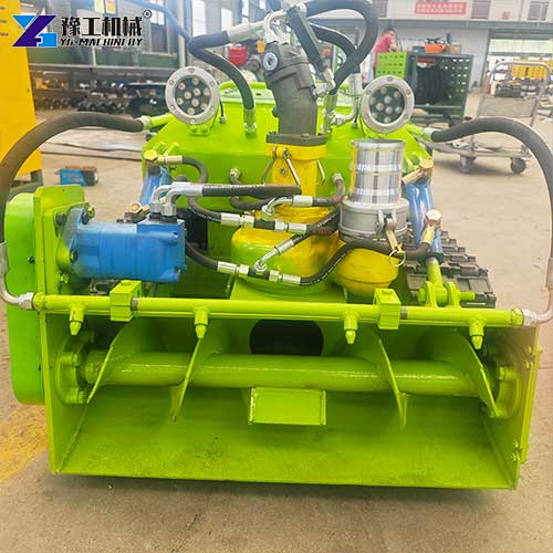 remote controlled river dredging robot
