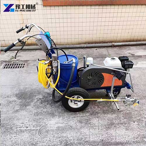 road striping machine