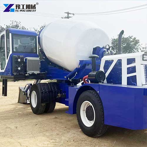 self-loading concrete machine