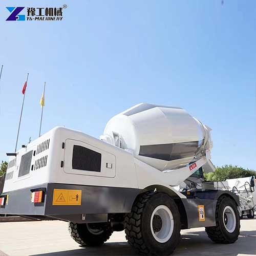 self-loading concrete mixer machine price