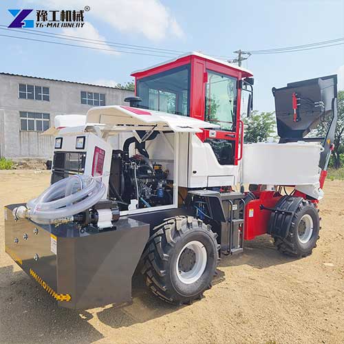 self-loading mixer truck