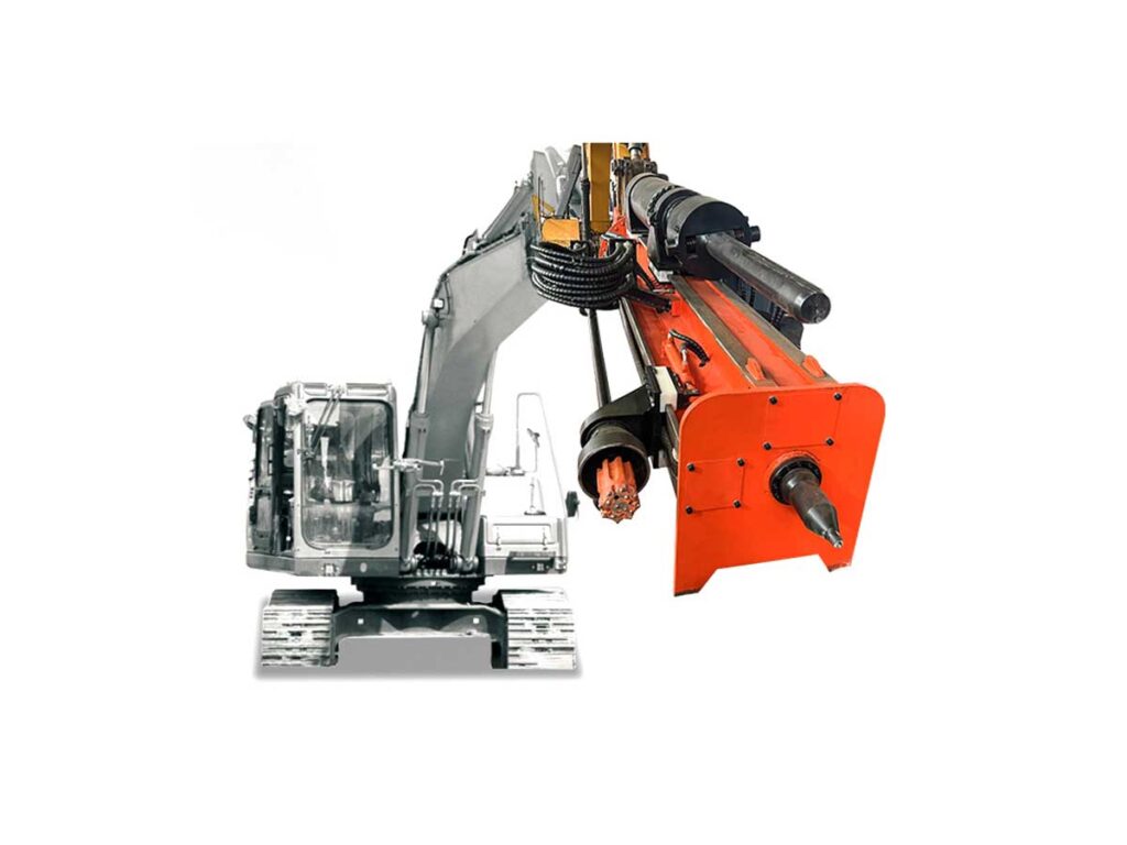 YG integrated rock drill and splitter