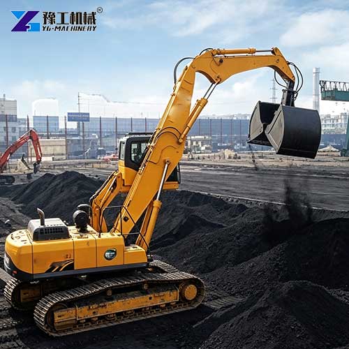 clamshell attachment excavator