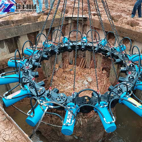 concrete pile cutting machine for sale