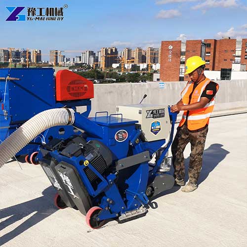 concrete shot blasting machine