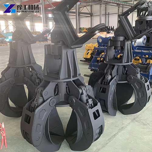 excavator grab attachments