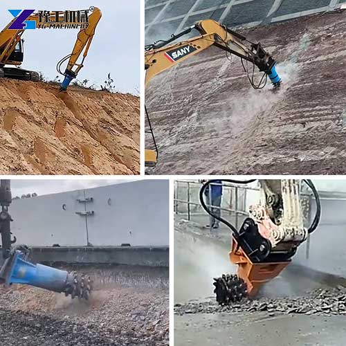 hydraulic drum cutter applications