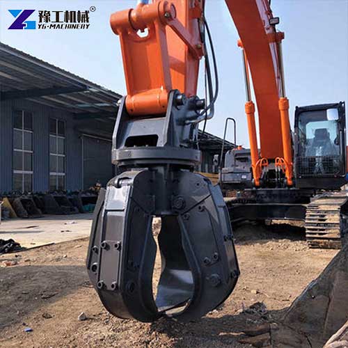 hydraulic grapple for excavator