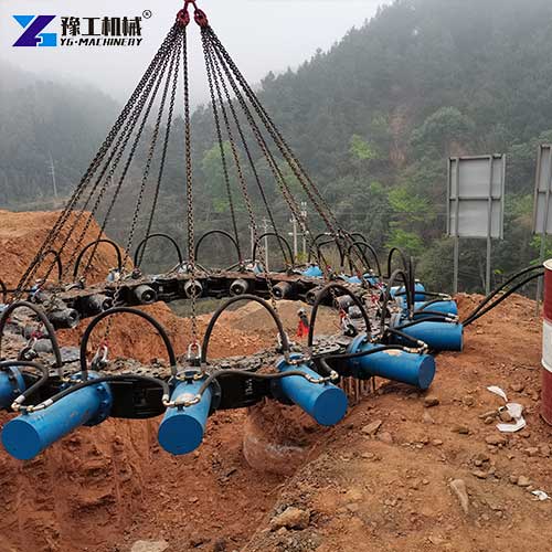 hydraulic pile breaker machine