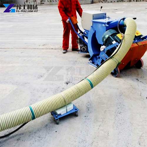 shot blasting concrete