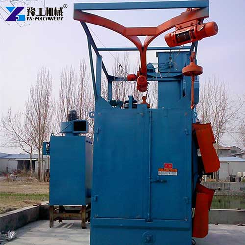 spinner hanger shot blasting machine