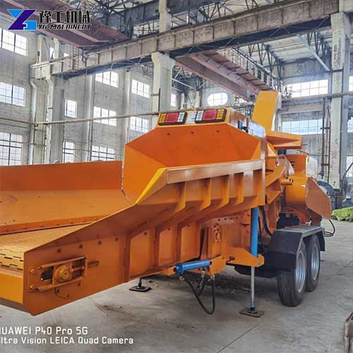 waste wood shredder