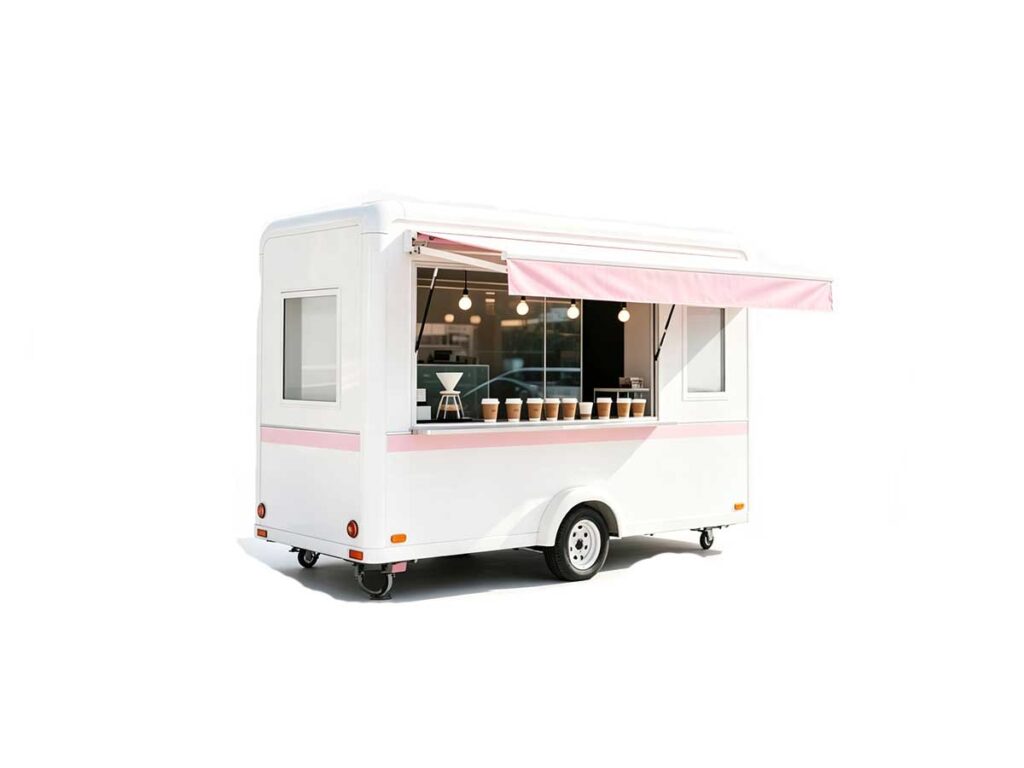 YG coffee food trailer