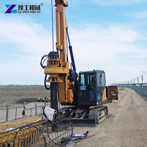 drilling machine for pile foundation