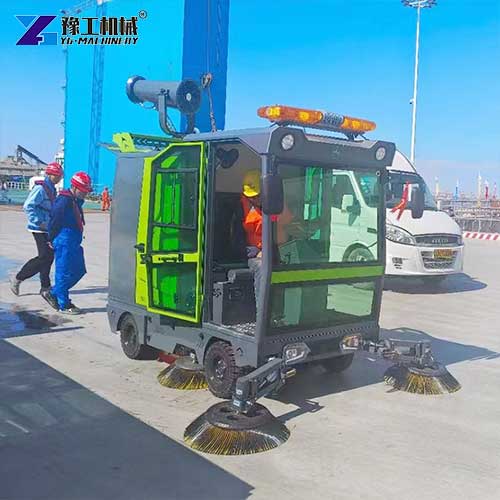 electric road sweeper machine