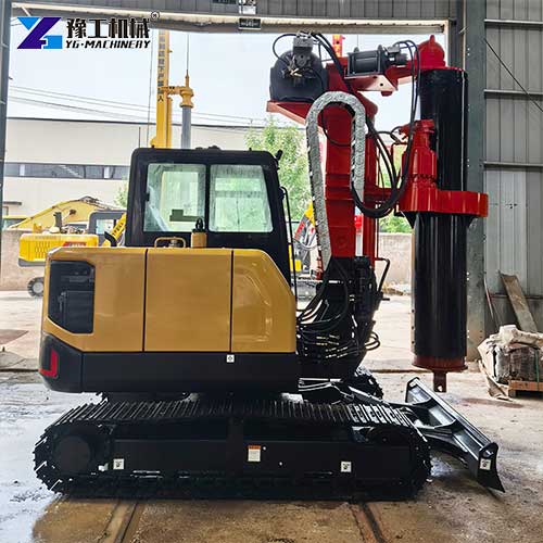 hydraulic rotary piling rig