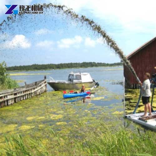 river silt cleaning machine