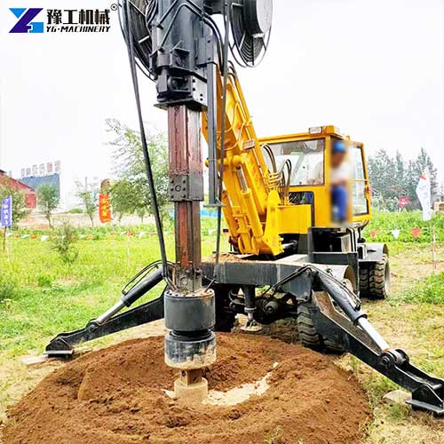 rotary piling rig
