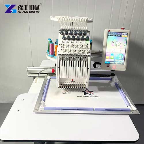 single head embroidery machine