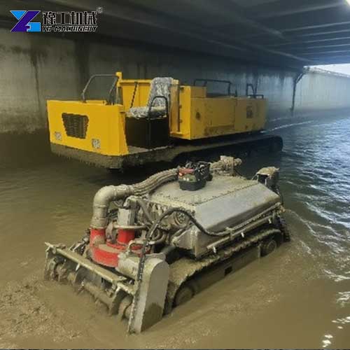 sludge cleaning robot application