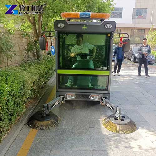 street sweeping machine