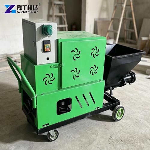 mortar plastering spraying machine
